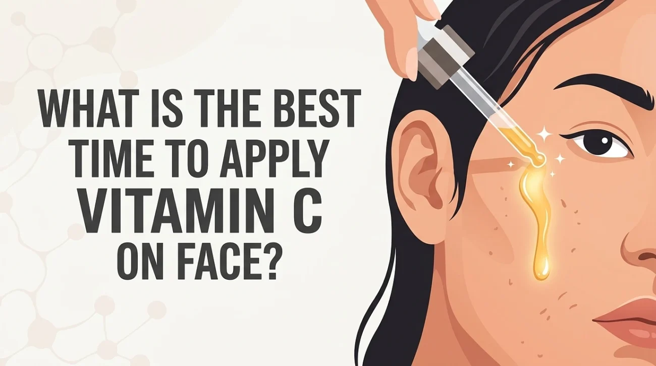Best Time to Apply Vitamin C on Face