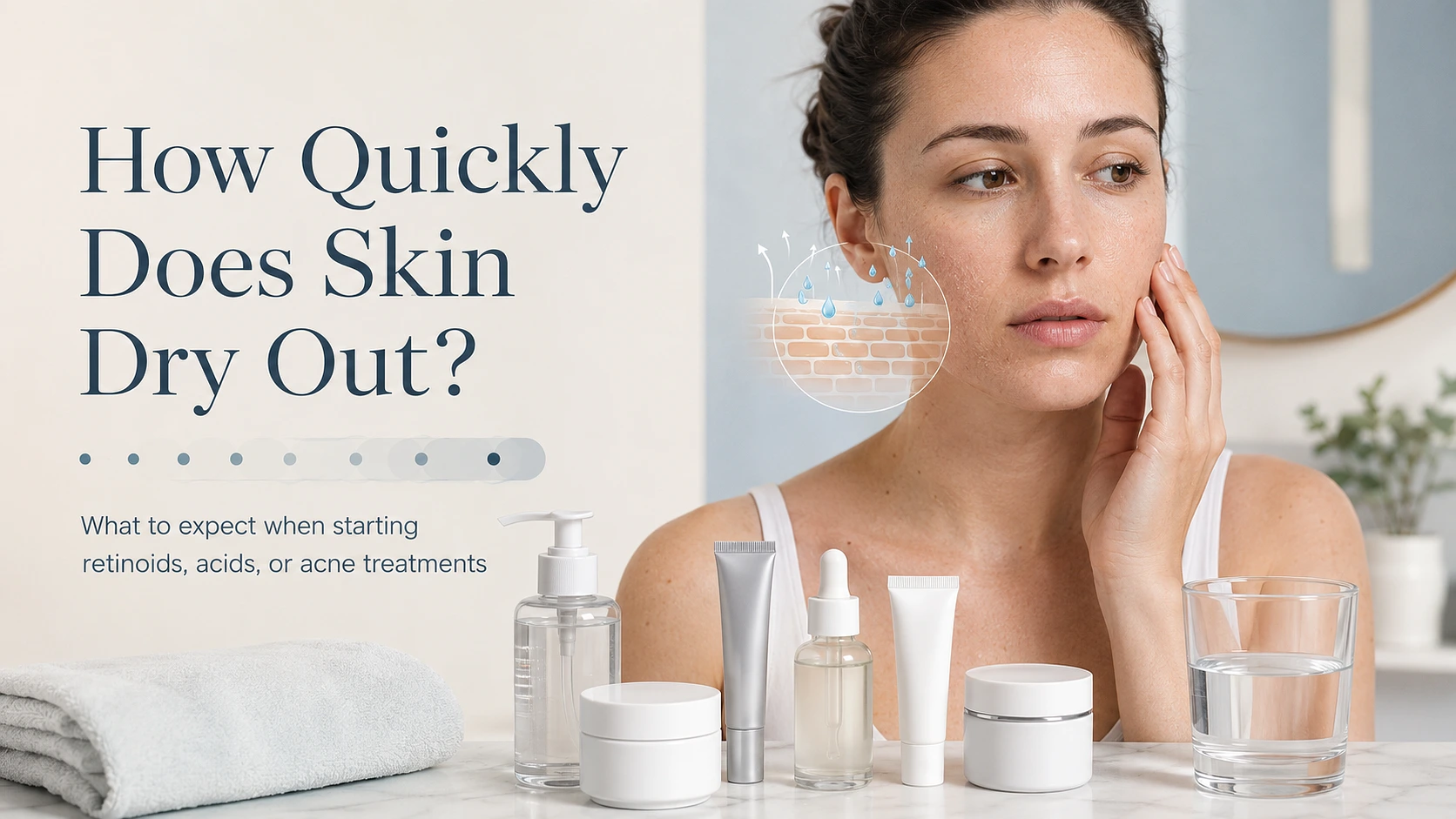 How Quickly Does Your Skin Dry Out When Starting?