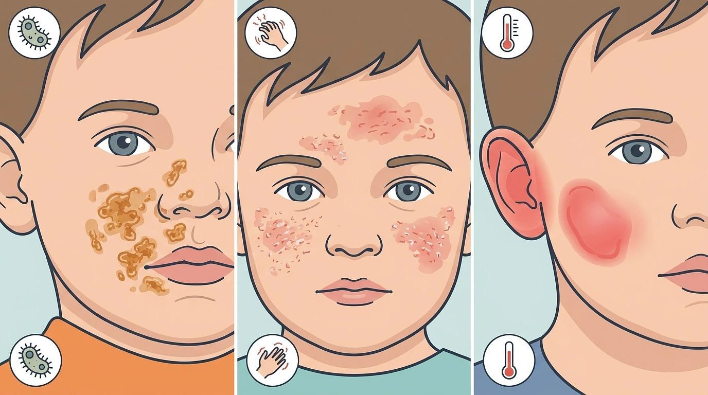 Impetigo, Eczema or Erysipelas? Child Rash Guide